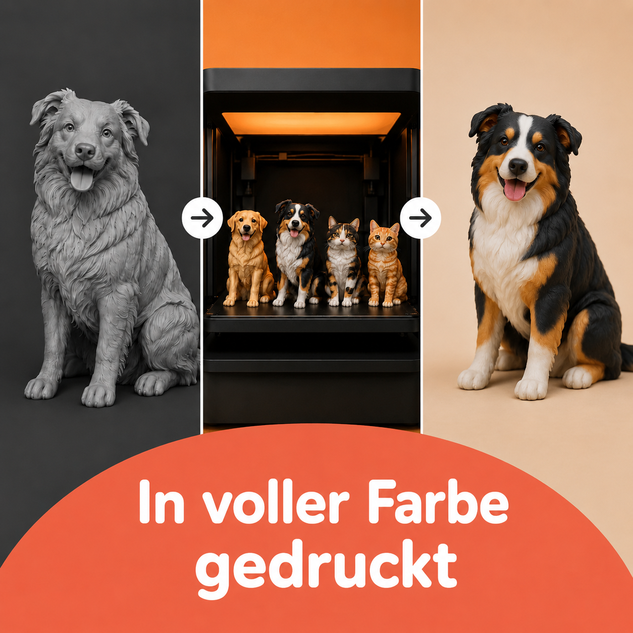 Personalisierte Haustierfigur