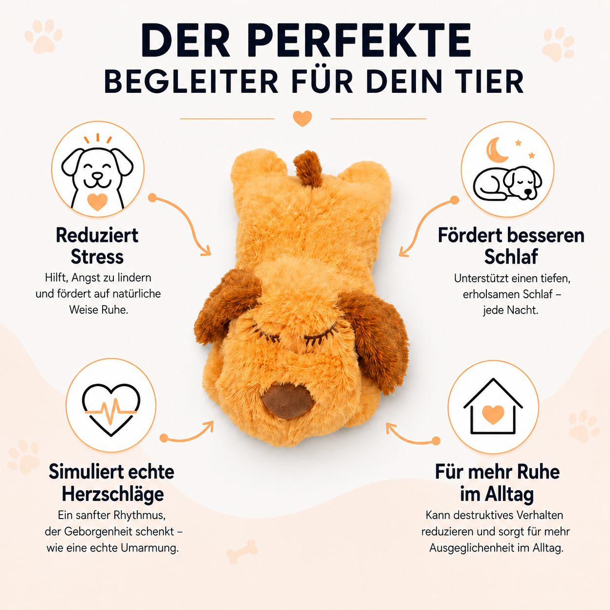 HerzPfote™ Beruhigungsplüsch