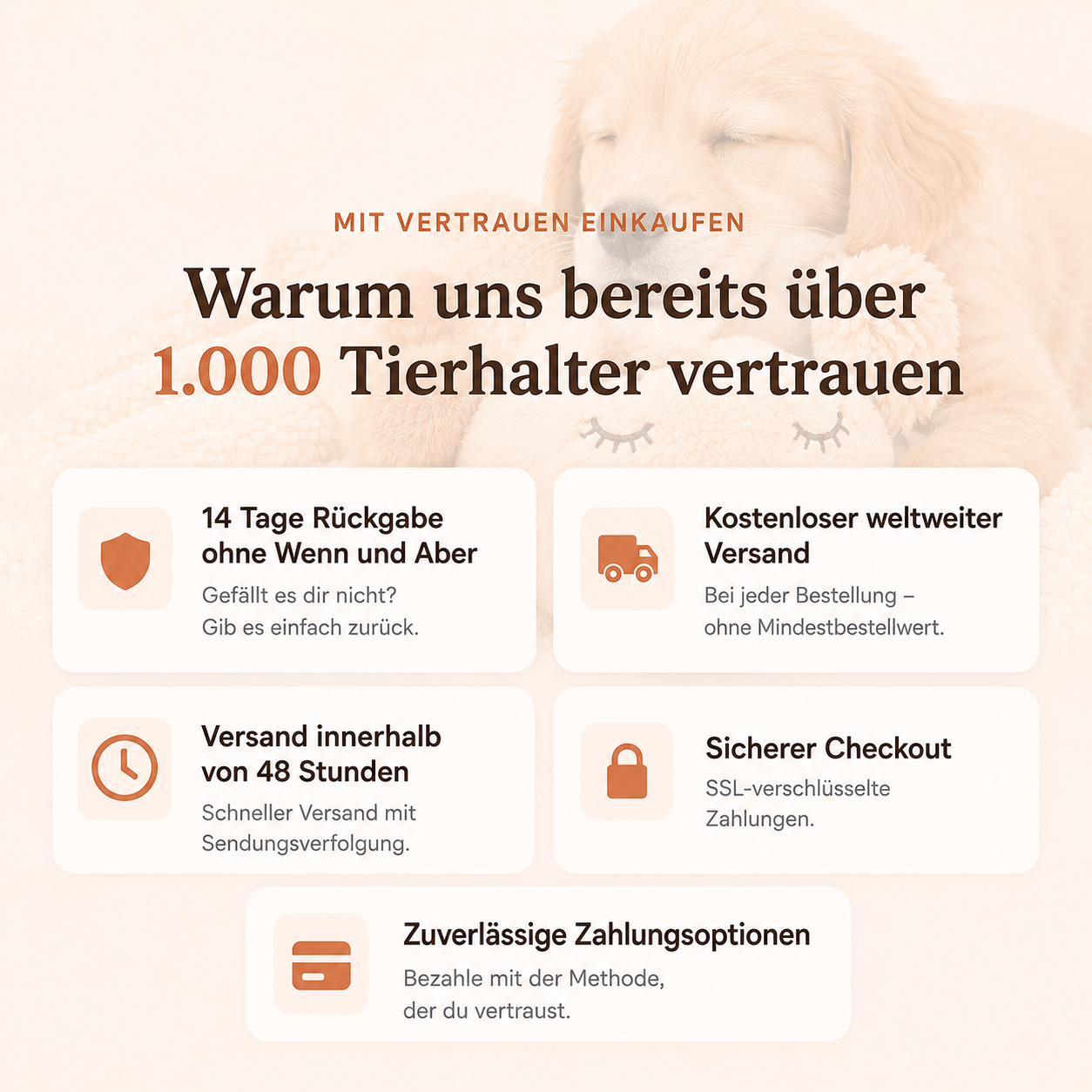 HerzPfote™ Beruhigungsplüsch